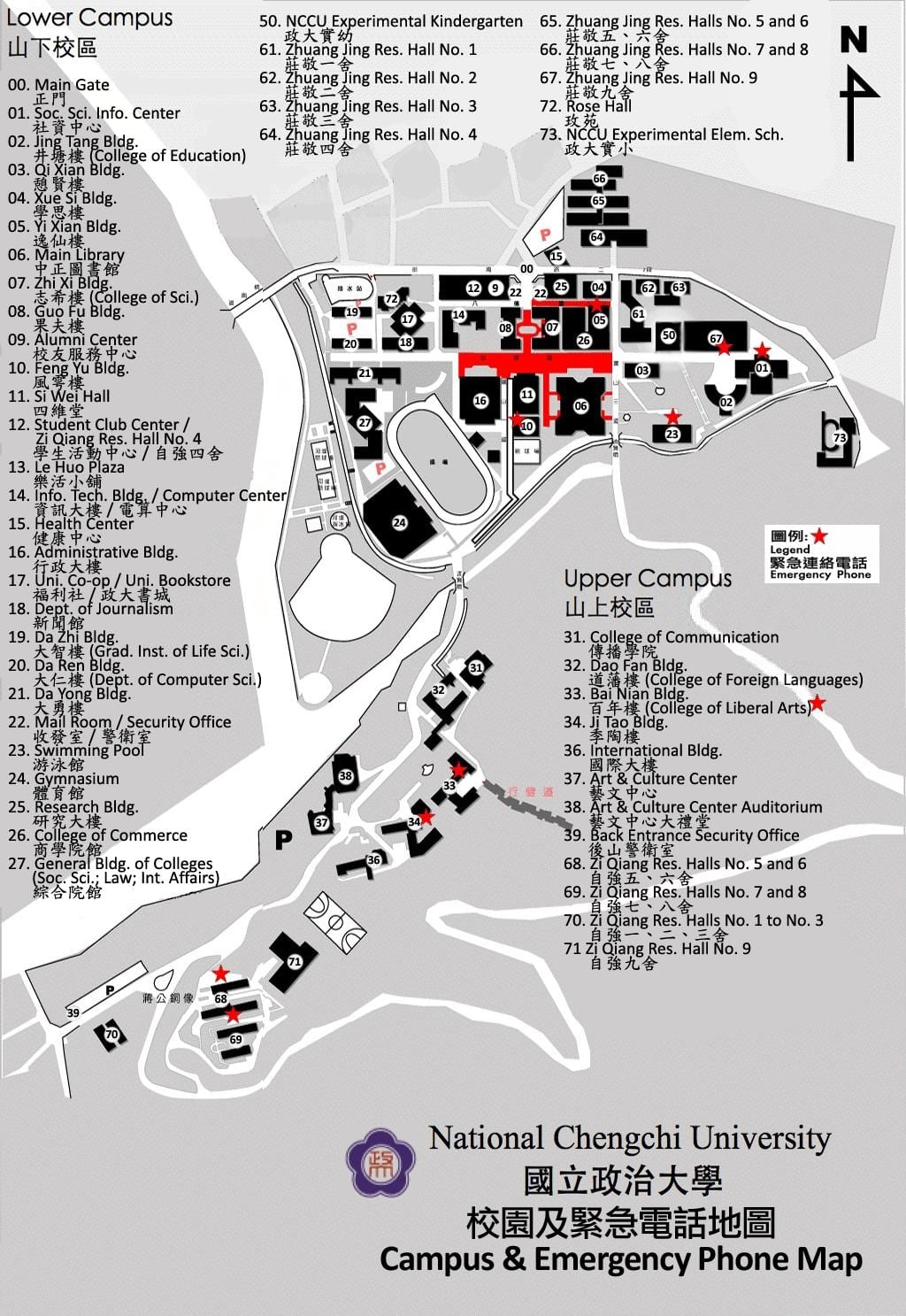 mapa nccu