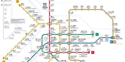 Mapa Taipei jieyun