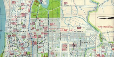 Mapa Taipei nakupování