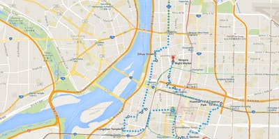 Taipei ubike mapě