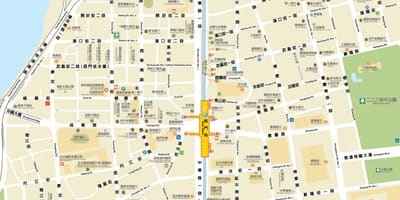 Ximending mrt mapě