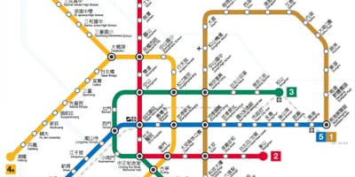 Mapa xinyi district